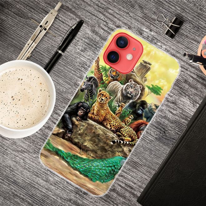 iPhone 13 Handyhülle - Softcase Image Plastik Series - Wildtiere