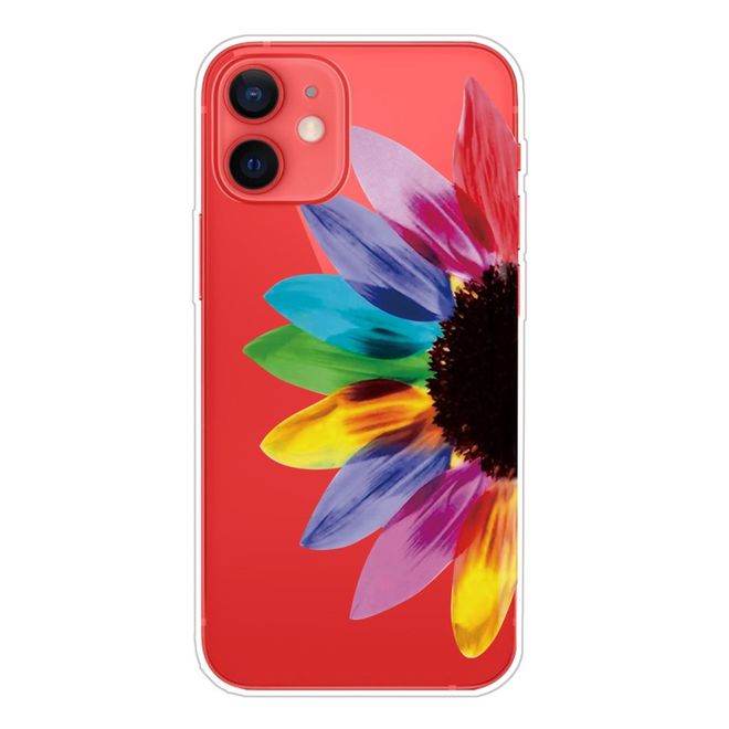 iPhone 13 Phone Case - Softcase Image Plastic Series - Colourful Flower