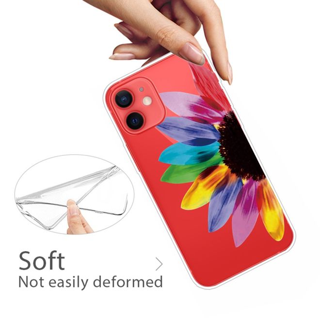iPhone 13 Phone Case - Softcase Image Plastic Series - Colourful Flower