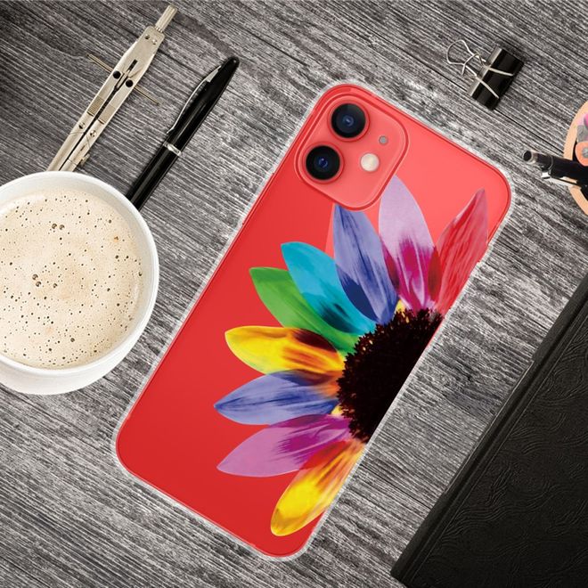 iPhone 13 Phone Case - Softcase Image Plastic Series - Colourful Flower