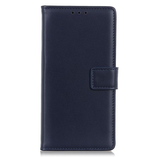 Étui pour iPhone 13 Pro - Collection Classic II en cuir - Bleu