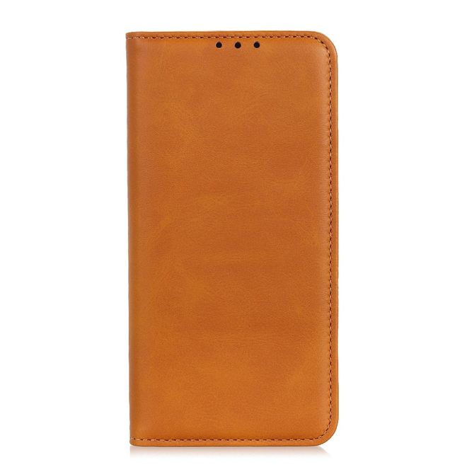 Étui pour iPhone 13 Pro - Collection Classic V Leather Bookcover - Marron
