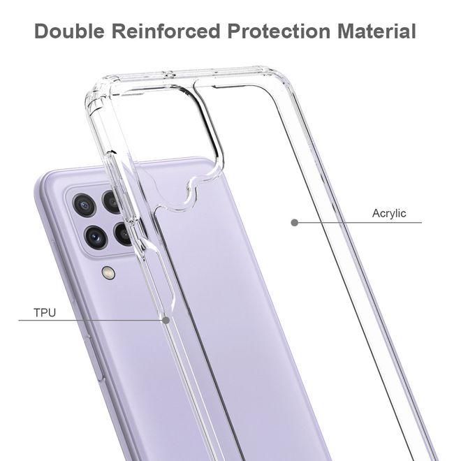 Samsung Galaxy A22 4G Handyhülle - Softcase TPU Series - transparent