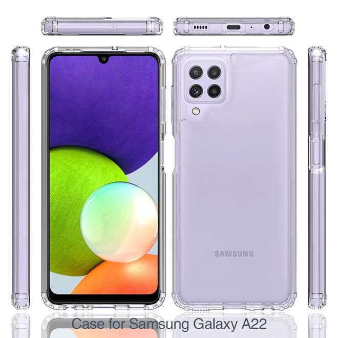 Samsung Galaxy A22 4G Handyhülle - Softcase TPU Series - transparent