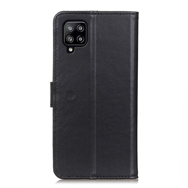 Samsung Galaxy A22 4G Handy Hülle - Classic II Leder Bookcover Series - schwarz
