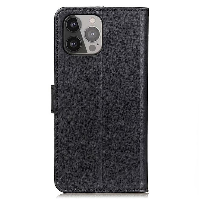 Étui pour iPhone 13 Pro Max - Collection Classic II en cuir - Noir