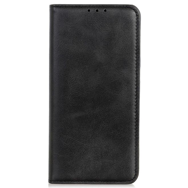 iPhone 13 Pro Max Handy Hülle - Classic V Leder Bookcover Series - schwarz