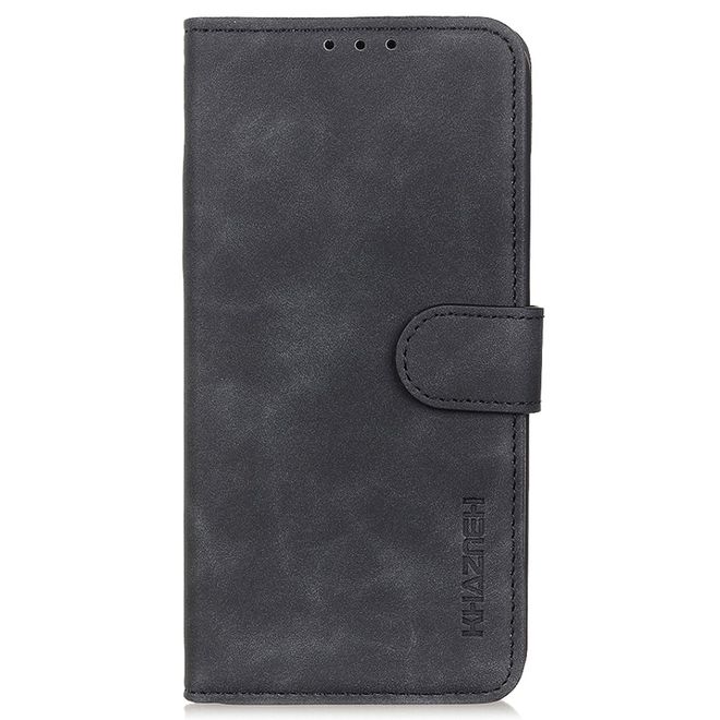Étui pour iPhone 13 Pro - Collection Classic IV Leather Bookcover - Noir
