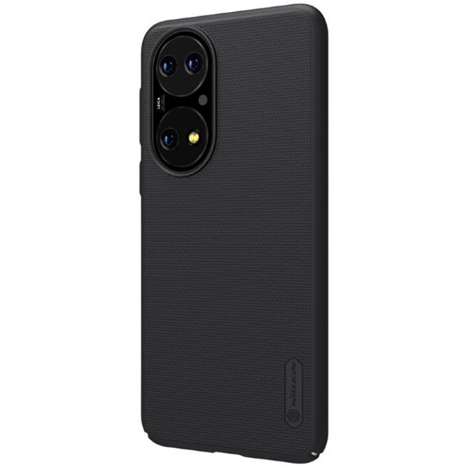 Nillkin - Huawei P50 Hülle - Plastik Case - Super Frosted Shield Series - schwarz