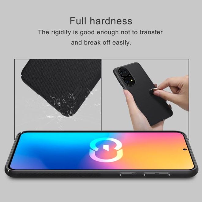 Nillkin - Huawei P50 Hülle - Plastik Case - Super Frosted Shield Series - schwarz