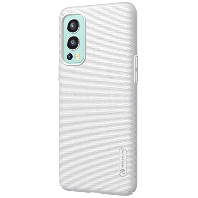 Nillkin - OnePlus Nord 2 5G Hülle - Plastik Case - Super Frosted Shield Series - weiss