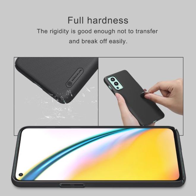 Nillkin - OnePlus Nord 2 5G Hülle - Plastik Case - Super Frosted Shield Series - weiss
