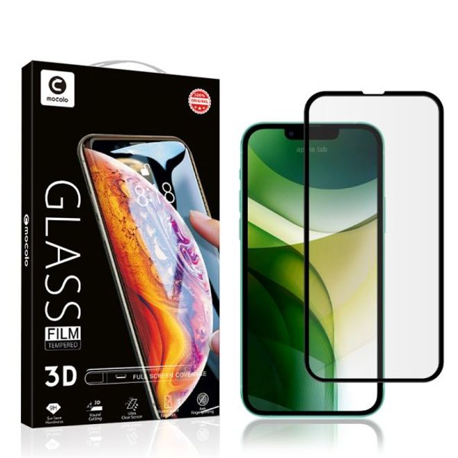iPhone 13 Pro Max Panzerglas 3D Full Cover - Full Glue Displayschutz (0.33 mm) - schwarz