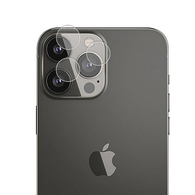 iPhone 13 Pro Max Panzerglas 2.5D - Schutz für Dreifach Kamera (0.21 mm) - transparent