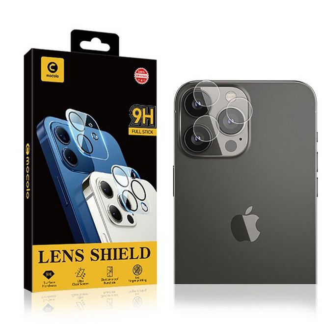 iPhone 13 Pro Max Panzerglas 2.5D - Schutz für Dreifach Kamera (0.21 mm) - transparent