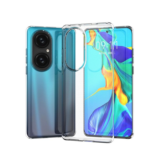 Huawei P50 Pro Handyhülle - Softcase TPU Series - transparent
