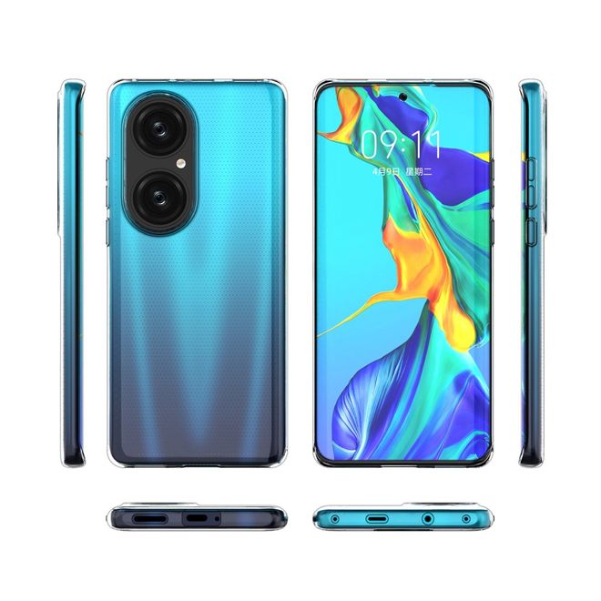 Huawei P50 Pro Handyhülle - Softcase TPU Series - transparent