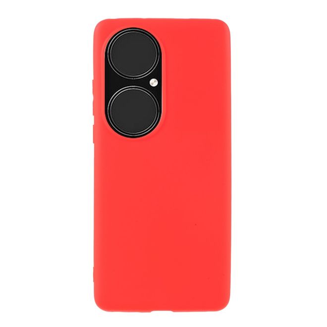 Huawei P50 Pro Handyhülle - Softcase TPU Series - rot