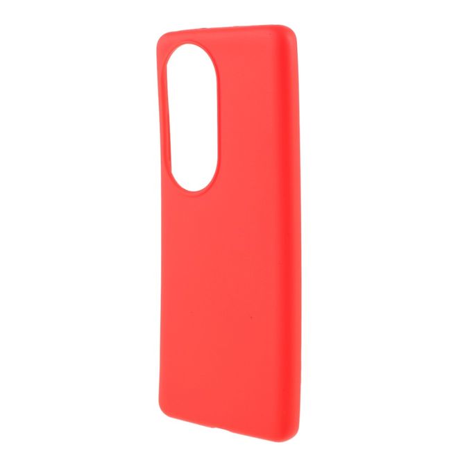 Huawei P50 Pro Handyhülle - Softcase TPU Series - rot