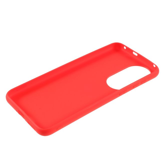 Huawei P50 Handyhülle - Softcase TPU Series - rot
