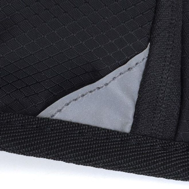 Universelle Sport Bauchtasche inkl. Trinkflaschenhalter - für Handys bis 6.4 Zoll - schwarz