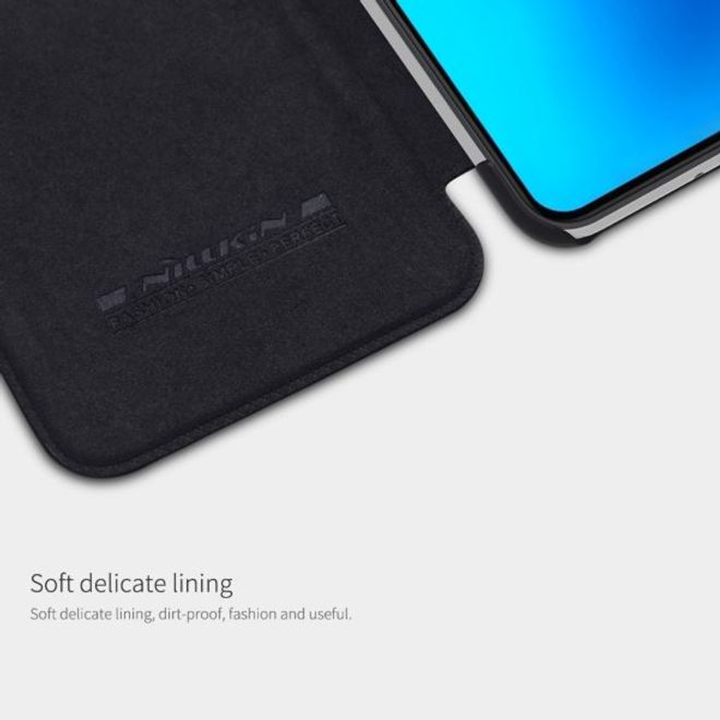 Nillkin - Huawei P50 Hülle - Leder Book Case - Qin Series - schwarz