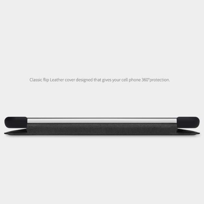 Nillkin - Huawei P50 Hülle - Leder Book Case - Qin Series - schwarz