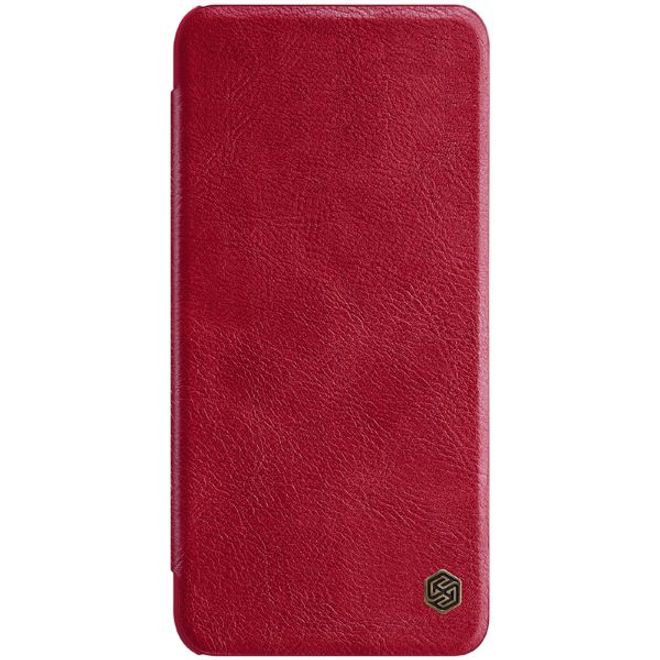 Nillkin - Huawei P50 Hülle - Leder Book Case - Qin Series - rot