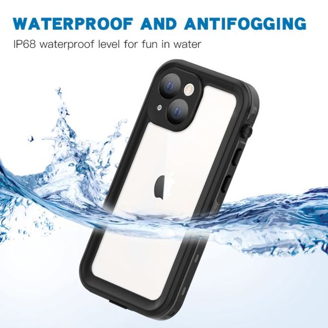 iPhone 13 mini - 360 Grad Outdoor Hülle - Allwetterschutz (wasserdicht & stossfest) - schwarz