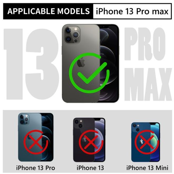 iPhone 13 Pro Max - 360 Grad Outdoor Hülle - Allwetterschutz (wasserdicht & stossfest) - schwarz