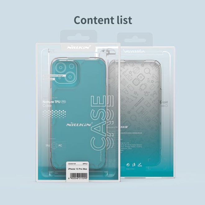 Nillkin - iPhone 13 Pro Max Hülle - TPU Soft Case - Nature Soft Series - transparent
