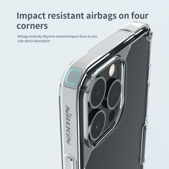 Nillkin - iPhone 13 Pro Max Hülle - TPU Soft Case - Nature Soft Series - transparent