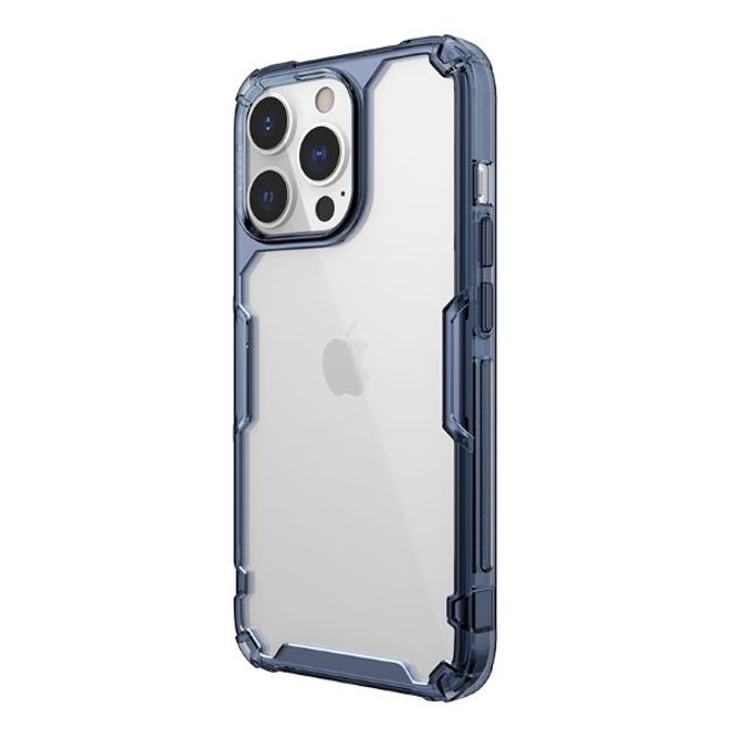 Nillkin - iPhone 13 Pro Max Hülle - TPU Soft Case - Nature Soft Series - blau