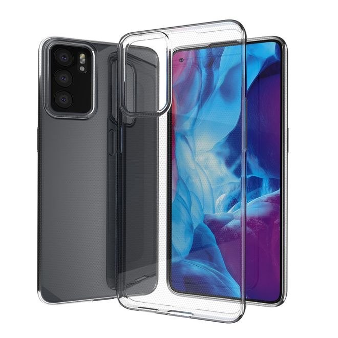 Oppo Reno6 Handyhülle - Softcase TPU Series - transparent