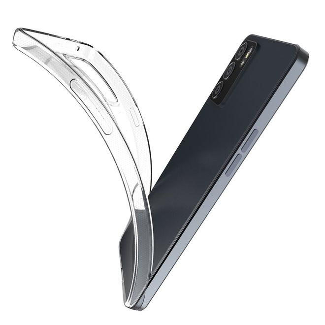 Oppo Reno6 Handyhülle - Softcase TPU Series - transparent