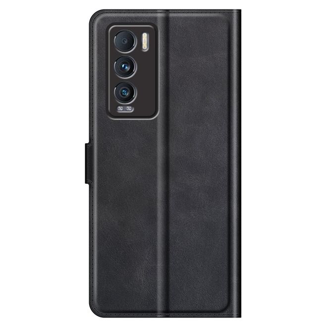 Realme GT Explorer Master Handy Hülle - Classic II Leder Bookcover Series - schwarz