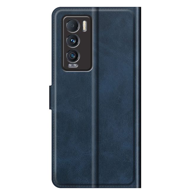 Realme GT Explorer Master Handy Hülle - Classic II Leder Bookcover Series - blau