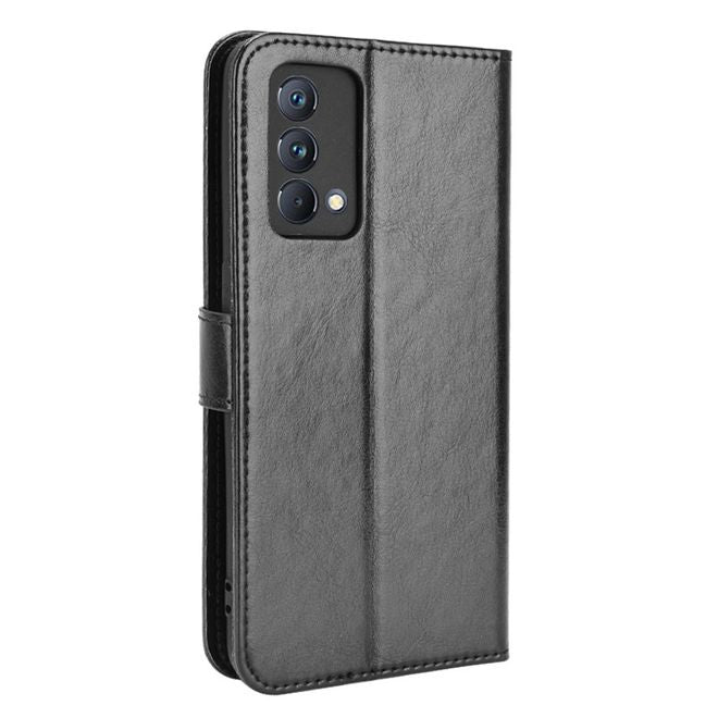 Realme GT Master Handy Hülle - Classic II Leder Bookcover Series - schwarz