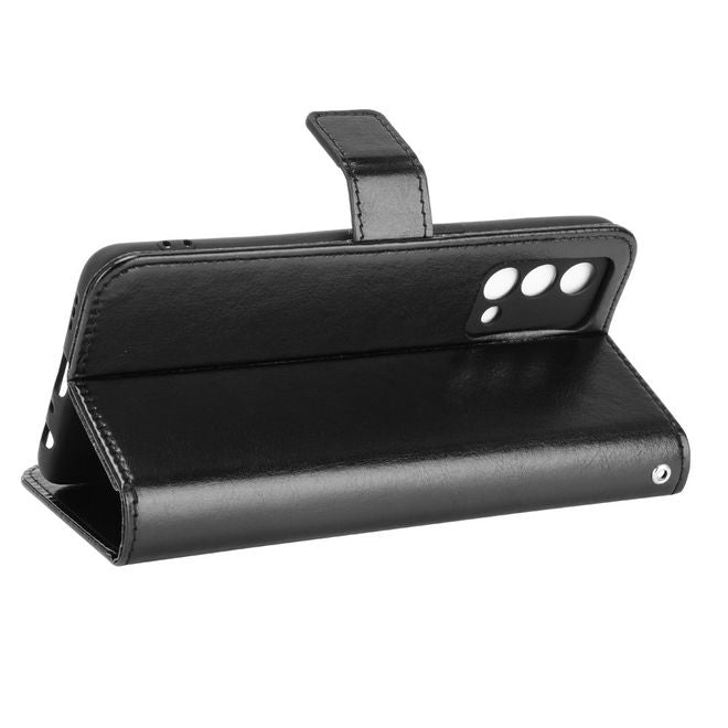 Realme GT Master Handy Hülle - Classic II Leder Bookcover Series - schwarz