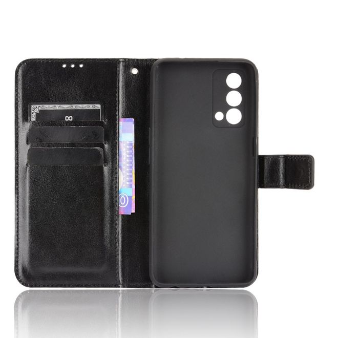 Realme GT Master Handy Hülle - Classic II Leder Bookcover Series - schwarz