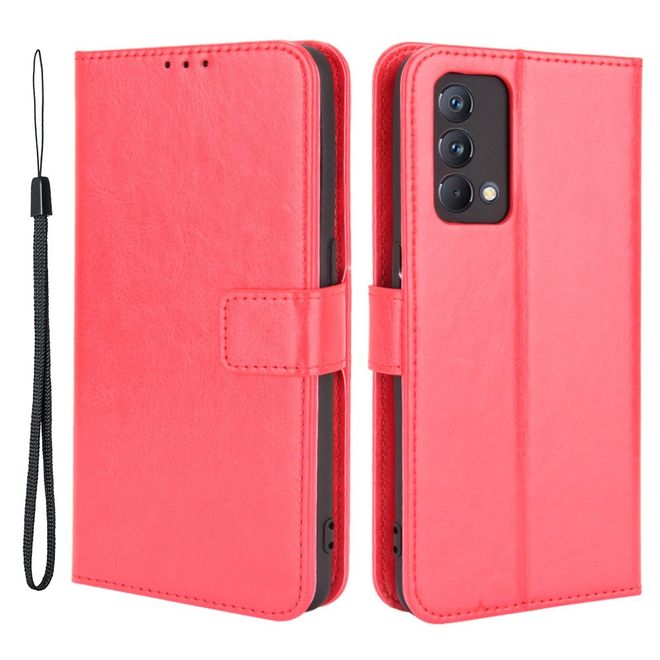 Realme GT Master Handy Hülle - Classic II Leder Bookcover Series - rot
