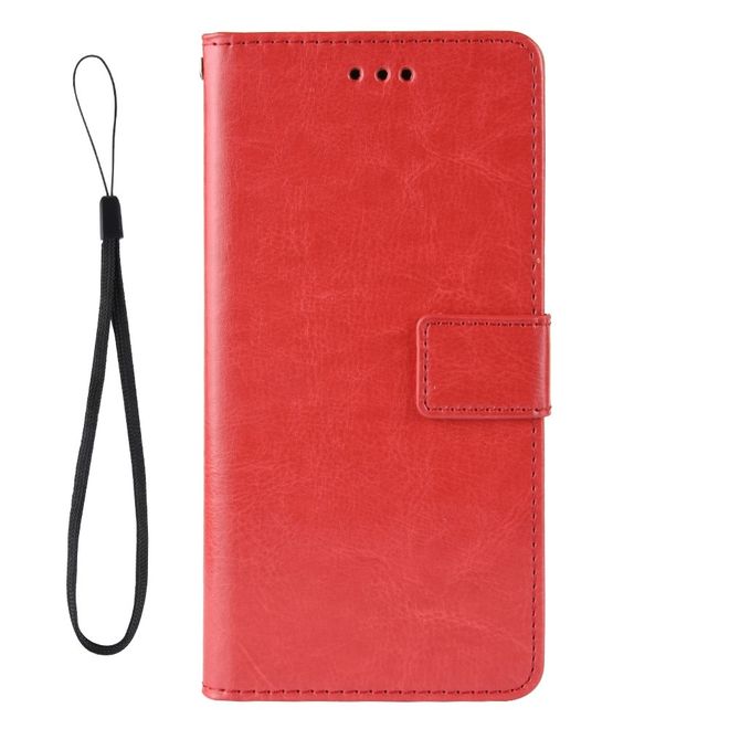 Realme GT Master Handy Hülle - Classic II Leder Bookcover Series - rot