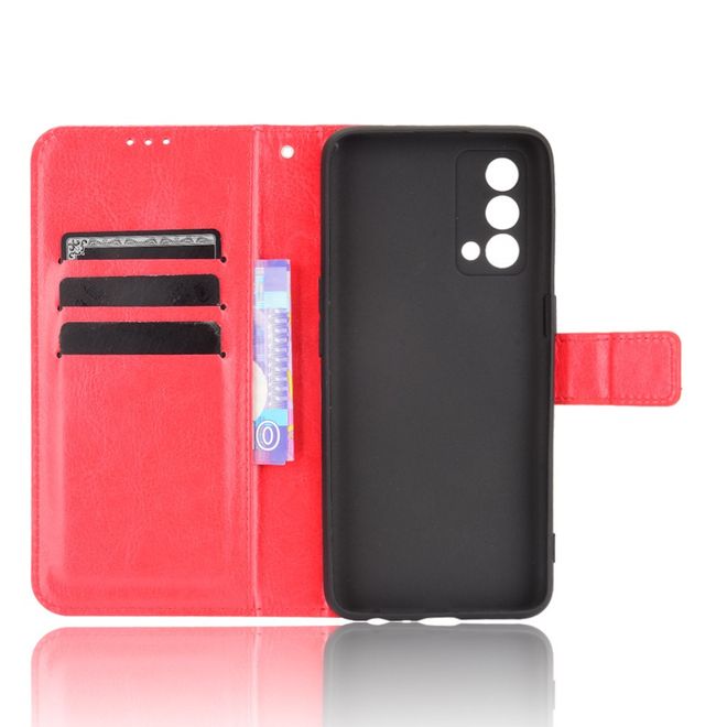 Realme GT Master Handy Hülle - Classic II Leder Bookcover Series - rot