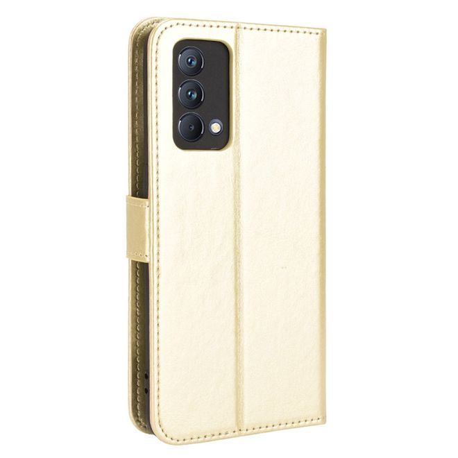 Realme GT Master Handy Hülle - Classic II Leder Bookcover Series - gold