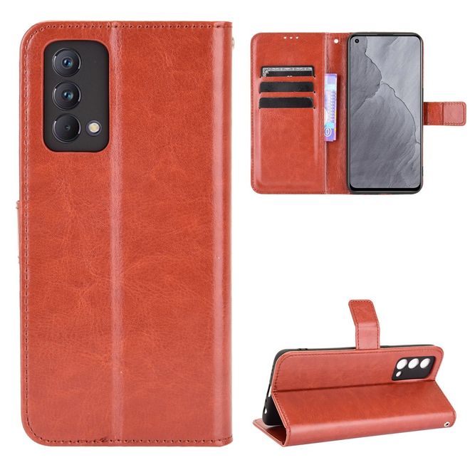 Realme GT Master Handy Hülle - Classic II Leder Bookcover Series - braun