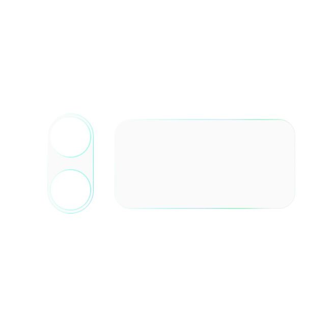 Samsung Galaxy Z Flip3 5G Schutzglas für Kamera und Backscreen - transparent