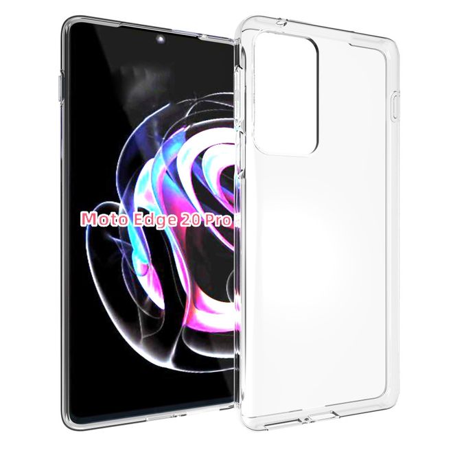 Motorola Edge 20 Pro Handyhülle - Softcase TPU Series - transparent