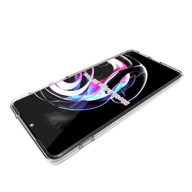 Motorola Edge 20 Pro Handyhülle - Softcase TPU Series - transparent