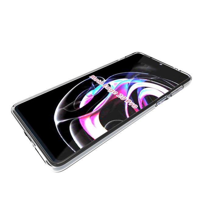 Motorola Edge 20 Pro Handyhülle - Softcase TPU Series - transparent