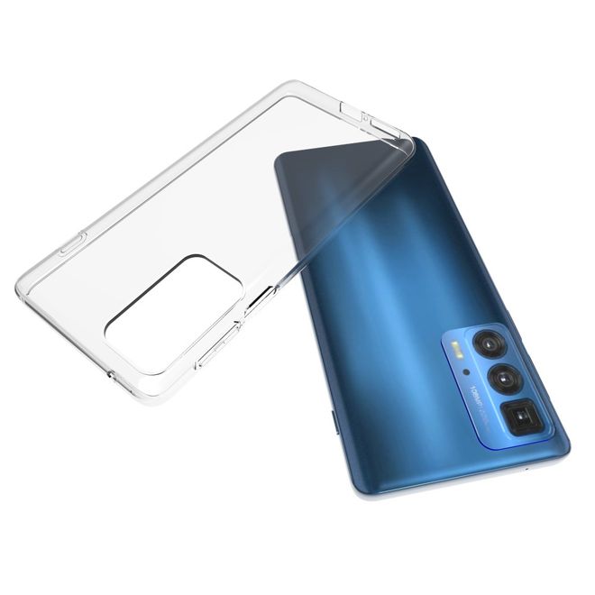 Motorola Edge 20 Pro Handyhülle - Softcase TPU Series - transparent